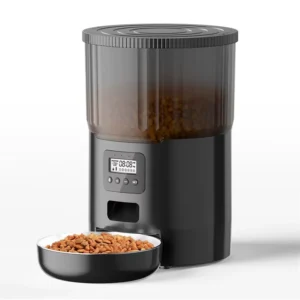 Automatic Pet Feeder with Programmable Portion Control