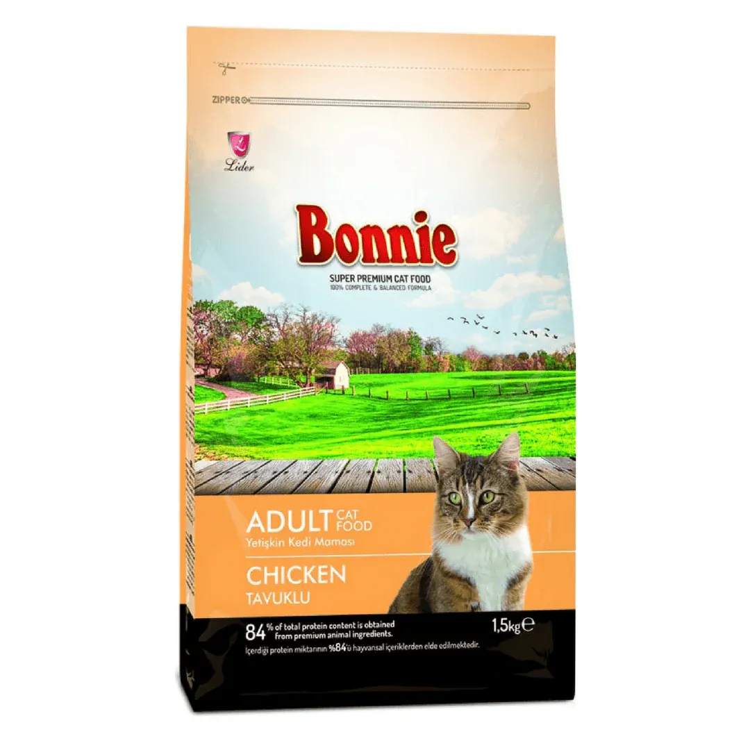 Bonnie Adult Cat Food – Chicken, Salmon & Lamb & Rice (1.5 kg) Price in Nairobi Kenya 03