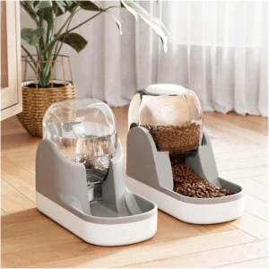 Dog Feeding Bowl with Automatic Dispenser