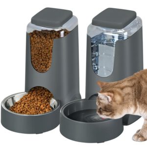 Gravity-Fed Pet Food Dispenser