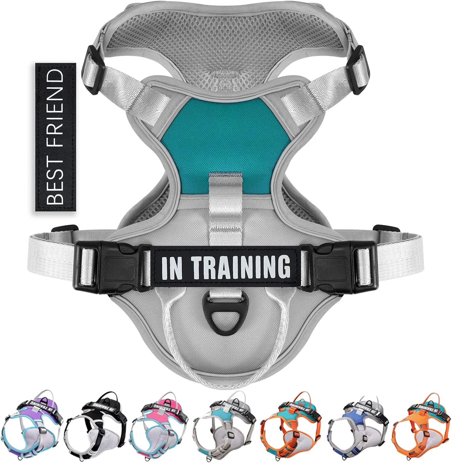 Heavy-Duty Padded No-Pull Dog Harness