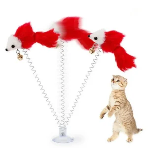 Interactive Feather Toy for Cats