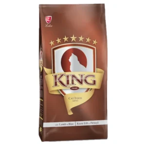 King Plus Adult Cat Food – Lamb & Rice (1 kg)