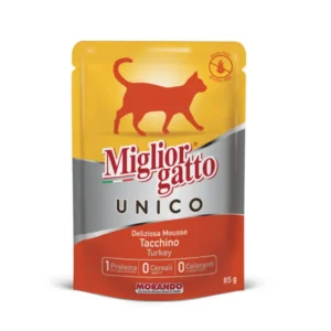 Miglior Gatto UNICO – Single-Protein Mousse Pouches (Lamb, Turkey & Veal)