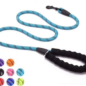 Reflective Dog Leash with Padded Handle