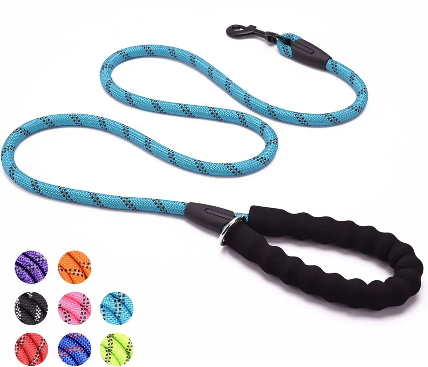 Reflective Dog Leash with Padded Handle