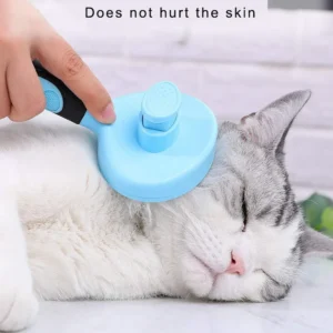 Self-Cleaning Dog Grooming Comb