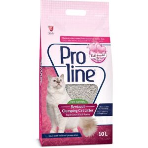 Pro Line Soap Bentonite Baby powder Cat Litter ā 10L
