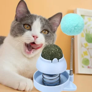 Catnip Ball Dispenser – Play, Lick, and Relax!