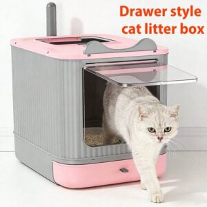 Closed Cat Litter Box