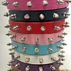 Cat collars with spikes