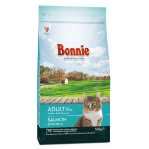 Bonnie Adult Cat Food – Salmon (500g)
