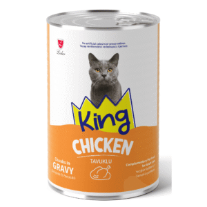 King Adult Cat Food Chicken-(400g)