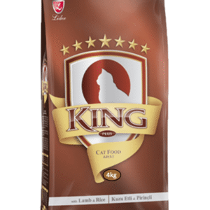 King Cat Food Lamb & Rice – Beef (4 kg)