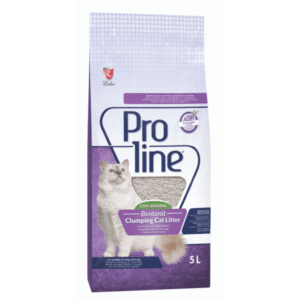 Proline Lavender Scented Clumping Cat Litter 5l