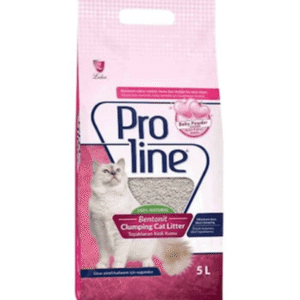 Pro Line Baby powder Bentonite Cat Litter ā 5l