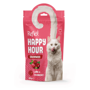 Reflex Happy Hour Calmness Cat Treats – Lamb & Cranberry 60g