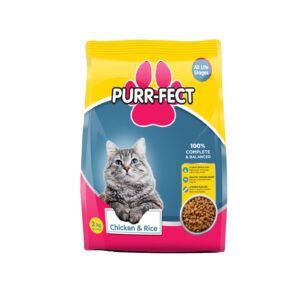 Purr-fect Cat Food Chicken & Rice – 2kg