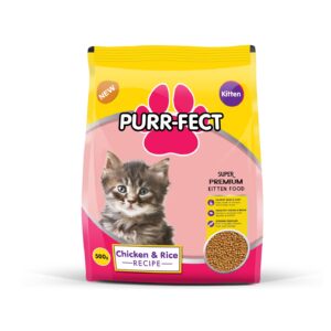 Purr-fect Kitten Food Chicken & Rice Recipe – 500g