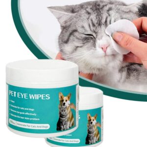 Pet Eye Wipes for Cats and Dogs – 100 Pieces